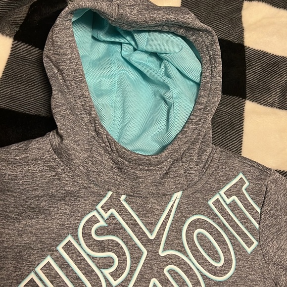 Nike Just Do It Hooded Sweatshirt size Medium - Picture 4 of 13